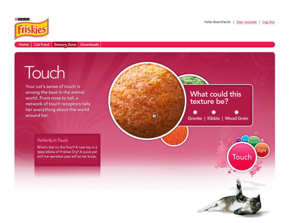 Friskies Sensory Zone