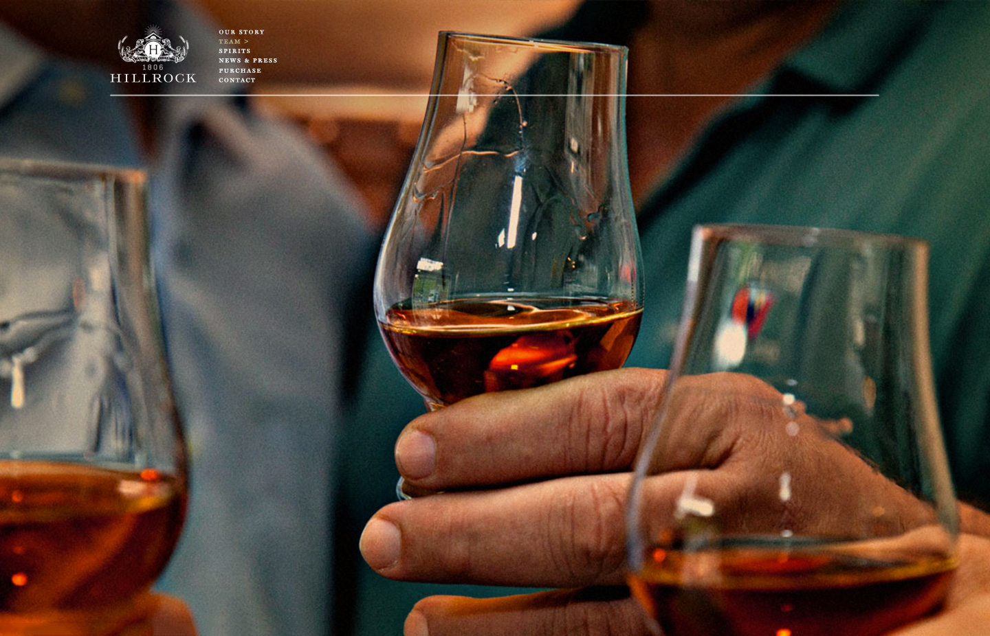Hillrock Distillery Website