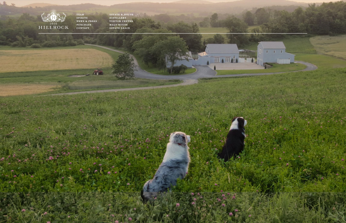 Hillrock Distillery Website