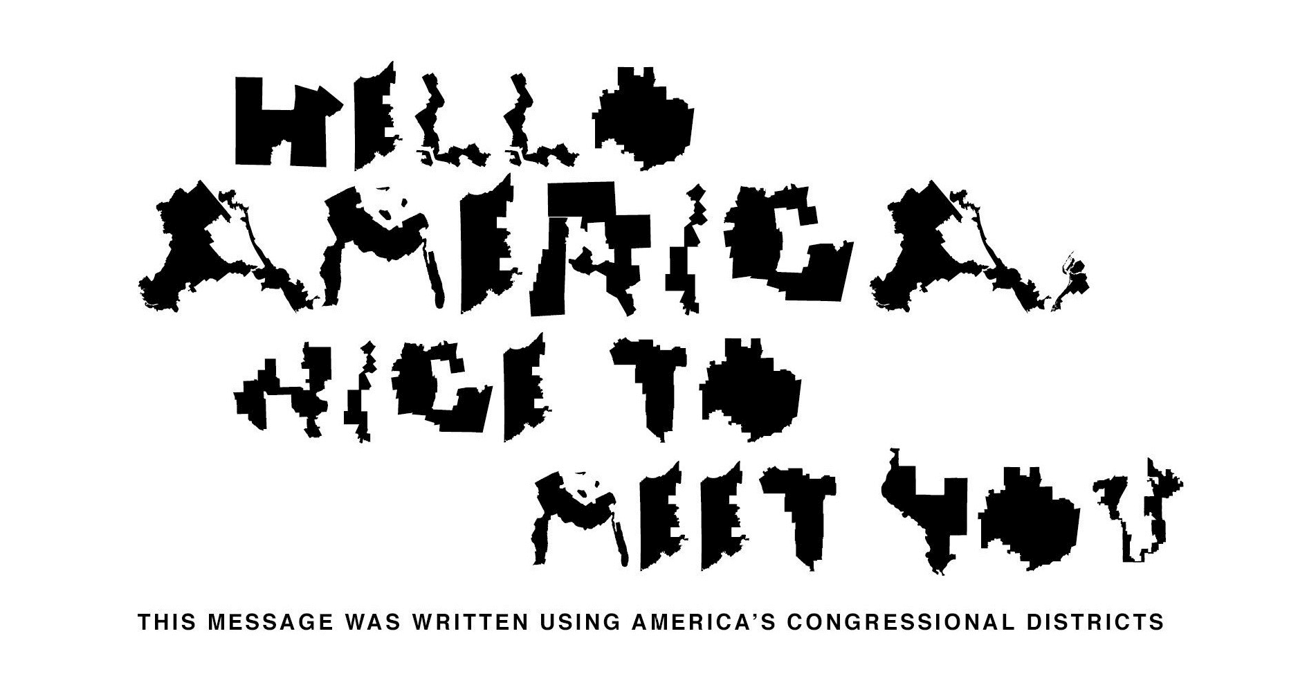 Ugly Gerry - Gerrymandering Font