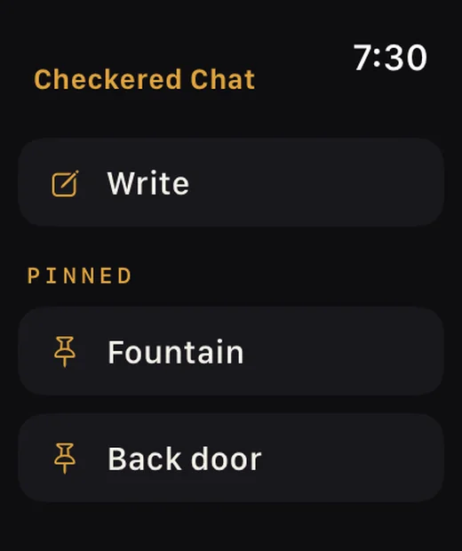 The Watch app